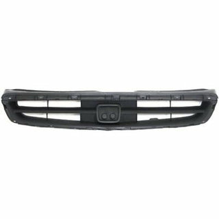 1999-2000 Honda Civic Grille, Textured, w/o Molding, Coupe/Hatchback.