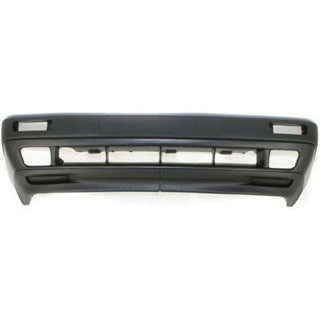 1990-1992 Volkswagen Jetta Front Bumper Cover, Primed, w/ Fog Lamp Holes.