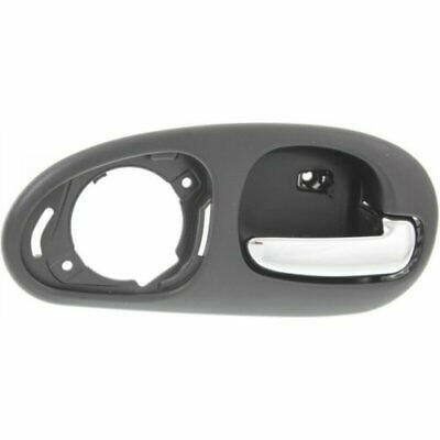 1998-2004 Chrysler Concorde Rear Door Handle RH, Chrome Black, Sedan.