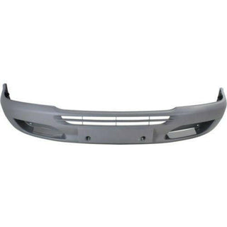 2003-2006 Dodge Sprinter 3500 Front Bumper Cover, Textured Gray, Passenger Van.