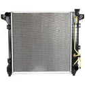 1998-1999 Dodge Durango Radiator, Without Auxiliary Trans Cooler.