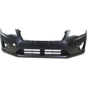 2012-2014 Subaru Impreza Front Bumper Cover, Primered Top, Textured Bottom.