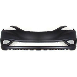 2011-2013 Hyundai Sonata Front Bumper Cover, Primed, Exc Hybrid Model.