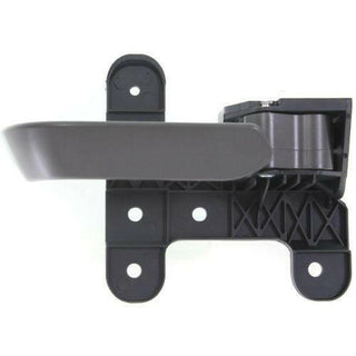 2004-2014 Nissan Armada Front Door Handle RH, Painted Dark Gray, Plastic.