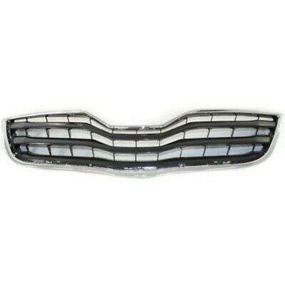 2010-2011 Toyota Camry Grille, Chrome Shell/Black LE Model.
