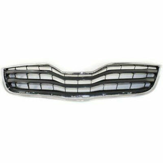 2010-2011 Toyota Camry Grille, Chrome Shell/Black LE Model.