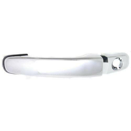 2010-2016 Chevy Equinox Front Door Handle LH, Outside, All Chrome, w/Keyhole.