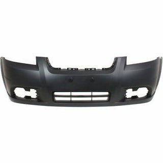 2007-2011 Chevy Aveo Front Bumper Cover, Primed, w/ Fog Lamp Hole, Sedan (CAPA) - Classic 2 Current Fabrication