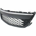 2010-2012 Mazda CX-7 Front Bumper Grille, Chrome.