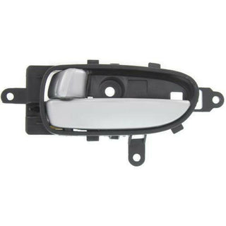 2009-2014 Nissan Maxima Front Door Handle LH, Inside, Silver Lvr+blk Hsg..