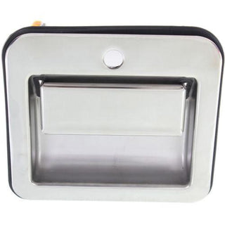 1995-2001 Kenworth T300 Front Door Handle RH, Outside, All Chrome, Metal.