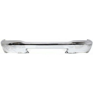 1998-2000 Ford Ranger Front Bumper, Chrome, Styleside, With Pad Holes - Classic 2 Current Fabrication