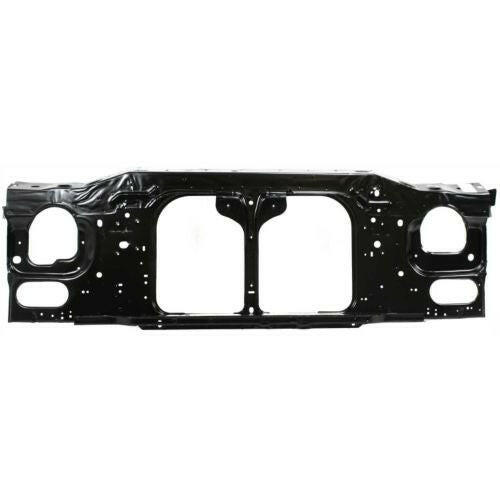 1998-2011 Ford Ranger Radiator Support, Assembly, Black, Steel.