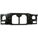 1998-2011 Ford Ranger Radiator Support, Assembly, Black, Steel.