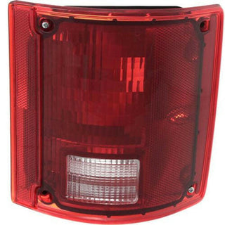 1978-1991 Chevy Suburban Tail Lamp RH, Lens/Housing, W/o Chrome Trim.