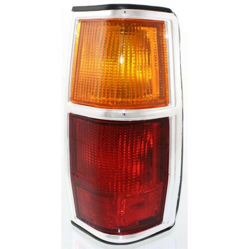 1983-1984 Nissan Pickup Tail Lamp RH, Lens And Housing, w/Chrome Trim, Rwd.