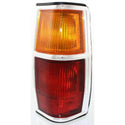 1983-1984 Nissan Pickup Tail Lamp RH, Lens And Housing, w/Chrome Trim, Rwd.