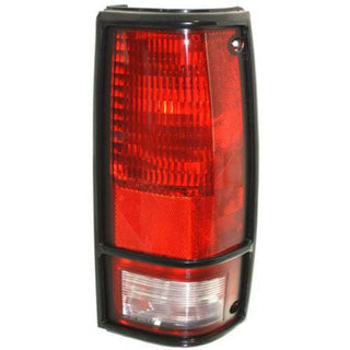 1983-1994 Chevy S-10 Blazer Tail Lamp RH, Lens/Housing, w/Black Trim.