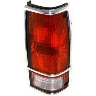 1982-1993 Chevy S10 Pickup Tail Lamp RH, Lens/Housing, w/Chrome Trim - Classic 2 Current Fabrication