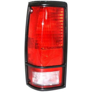1982-1993 Chevy S10 Pickup Tail Lamp LH, Lens/Housing, w/Black Trim - Classic 2 Current Fabrication