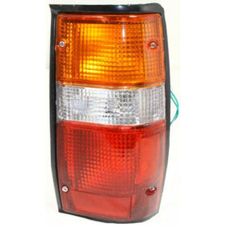 1987-1993 Dodge Ram 50 Tail Lamp RH, Assembly, Black Trim.