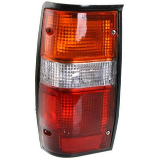 1987-1993 Dodge Ram 50 Tail Lamp LH, Assembly, Black Trim.