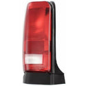 1988-1990 Dodge Caravan Tail Lamp LH, Lens And Housing.