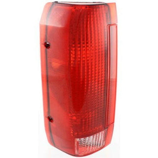 1990-1997 Ford F-150 Pickup Tail Lamp LH, Lens And Housing, Styleside.