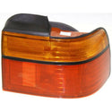 1990-1991 Honda Accord Tail Lamp RH, Outer, Lens And Housing, Exc Wagon.