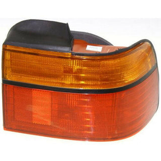 1990-1991 Honda Accord Tail Lamp RH, Outer, Lens And Housing, Exc Wagon.
