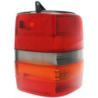 1993-1998 Jeep Cherokee Tail Lamp LH, Lens And Housing.