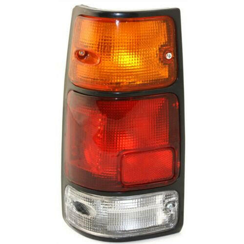 1988-1995 Isuzu Pickup Tail Lamp LH, Assembly, W/ Black Trim.