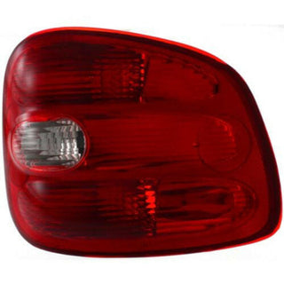 1997-2000 Ford F-150 Pickup Tail Lamp RH, Lens And Housing, Flareside.