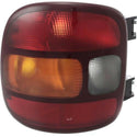 1999-2003 GMC Sierra Pickup Tail Lamp LH, Lens And Housing, Stepside.