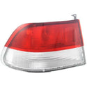 1999-2000 Honda Civic Tail Lamp LH, Outer, Lens And Housing, Coupe.