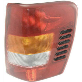 1999-2002 Jeep Cherokee Tail Lamp RH, Lens And Housing, To 11-01.