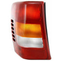 1999-2002 Jeep Cherokee Tail Lamp LH, Lens And Housing, To 11-01.