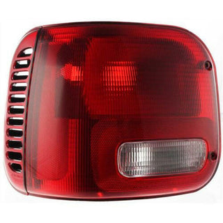 1997-2003 Dodge Full Size Van Tail Lamp LH, Lens And Housing.