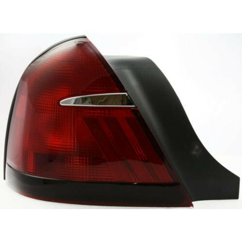 1998-2002 Mercury Marquis Tail Lamp LH, Lens And Housing.