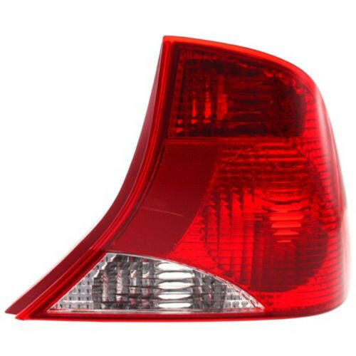 2001-2002 Ford Focus Tail Lamp RH, Lens And Housing, 2 Bulb Type, Sedan.