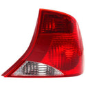 2001-2002 Ford Focus Tail Lamp RH, Lens And Housing, 2 Bulb Type, Sedan.