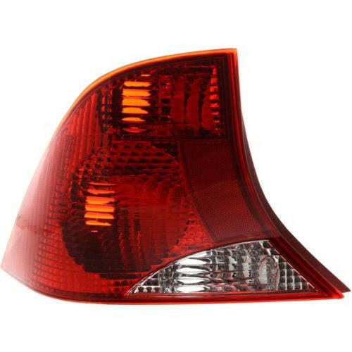 2000-2001 Ford Focus Tail Lamp LH, Lens And Housing, 3 Bulb, Sedan.