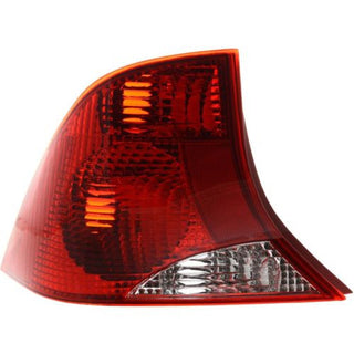 2000-2001 Ford Focus Tail Lamp LH, Lens And Housing, 3 Bulb, Sedan - Classic 2 Current Fabrication