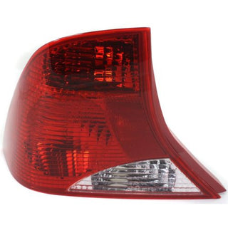 2001-2002 Ford Focus Tail Lamp LH, Lens And Housing, 2 Bulb Type, Sedan - Classic 2 Current Fabrication