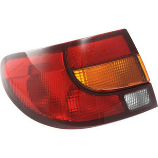 2000-2002 Saturn S-Series Tail Lamp LH, Lens And Housing, Sedan.