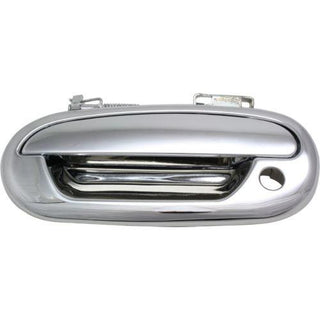 1997-2004 F-250 Pickup Front Door Handle LH, Outside, All Chrome, W/ Keyhole - Classic 2 Current Fabrication
