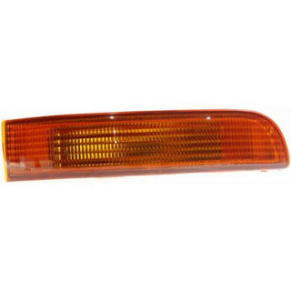 1995-1996 Nissan Maxima Signal Light RH, Lens & Housing, On Bumper, Inner.