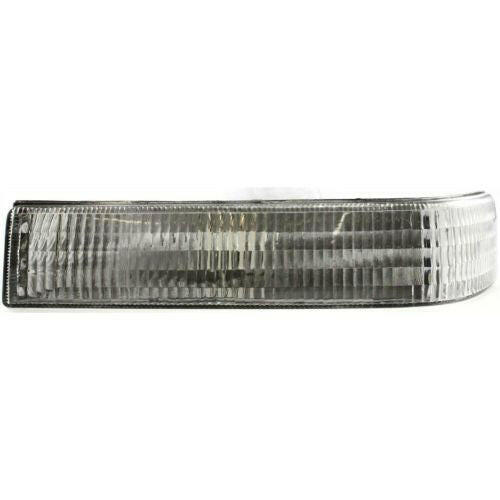 1993-1996 Jeep Cherokee Signal Light LH, Lens And Housing, Below Headlamp.