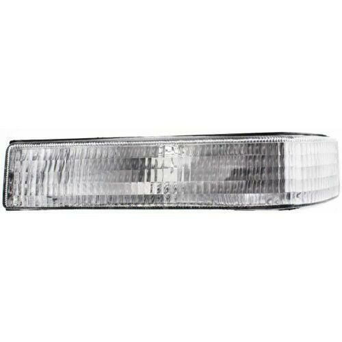 1997-1998 Jeep Cherokee Signal Light LH, Lens And Housing, Below Headlamp.