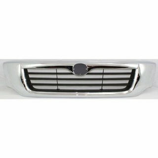 1998-2000 Mazda Pickup Grille, Chrome Shell/Black - Classic 2 Current Fabrication